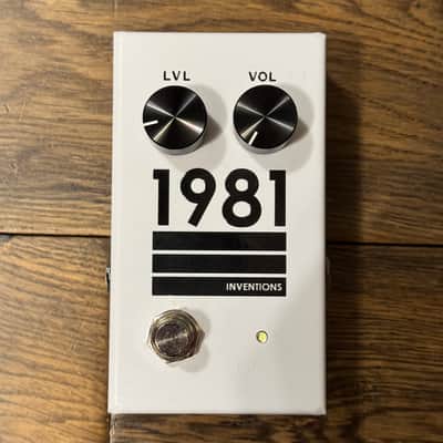 1981 Inventions LVL Full-Range Overdriver | Reverb