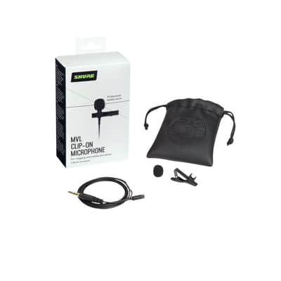 Shure MVL Mic lavalier condensatore omni smartphone/tablet image 2