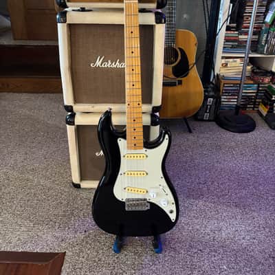 1988 MIJ Squier Bullet S3-T - Black image 2