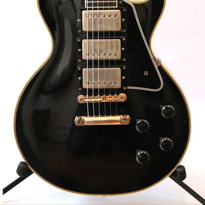 1957 Gibson Les Paul Custom “Black Beauty” – 3 Pickup – All Original – Early Example image 1