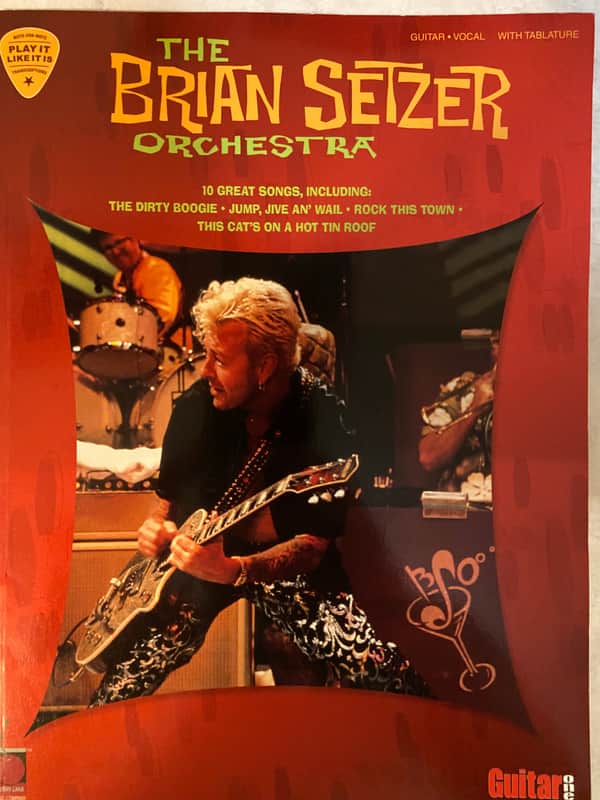 The Brian Setzer Orchestra - S/T - Guitar Tab / Tablature Book image 1
