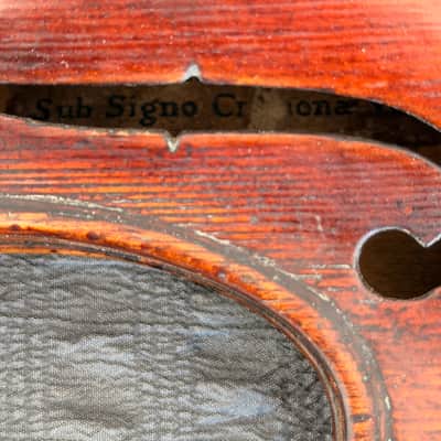 19th C. Antique 4/4 German Violin (after Montagnana) – Serviced by Adolf Paulus / Ludwig Bausch & Sohn, Leipzig⁠ image 9