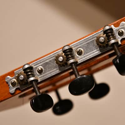 Vintage German Parlor Guitar, 1950's, video included image 5