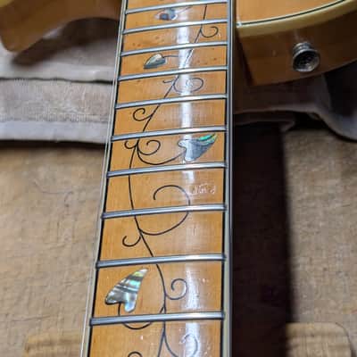 Electra 2258 Tree Of Life Set Neck Electric Guitar ?Prototype? 1970s Natural W/OHSC image 14
