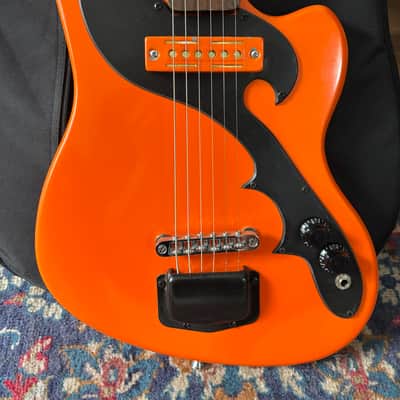 Teisco Offset 1960s Refinish 1960s - Orange image 2