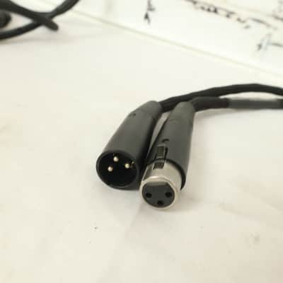 Lot of 4 - 3 pin XLR Low Impedance Microphone Cables image 3