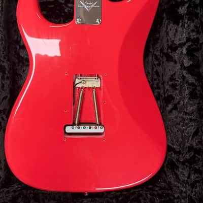 Fender Masterbuilt 63 Stratocaster NOS - Kyle McMillin 2024 - Fiesta Red image 5