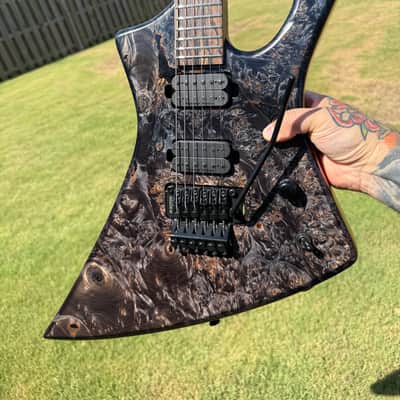 TW Smith Guitars Arch 2025 - Black maple burl Bild 11