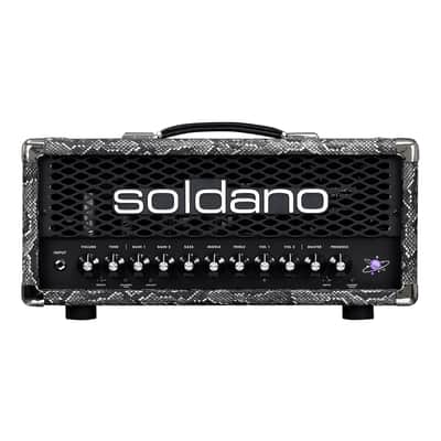 Soldano ASTRO-20 3-Channel 20-Watt Guitar Amp Head 2023 - Present - Snake Skin image 2