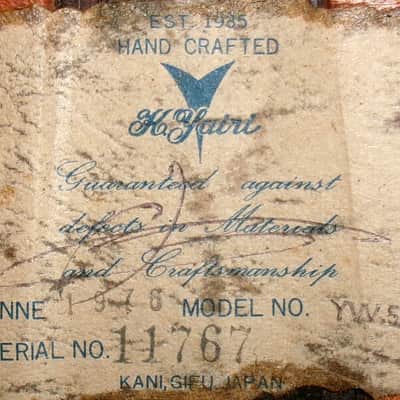 1976 K Yairi YW-550 (D35 copy) Hand Craft Japan Vintage Guitar image 25