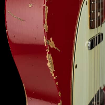 Fender Custom Shop 1963 Telecaster Relic (2014) - Dakota Red #74978 with Original Hard Case image 10