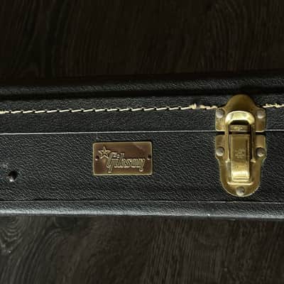 1965-69 Gibson SG Pebble Case with Marigold Lining Original Vintage image 2