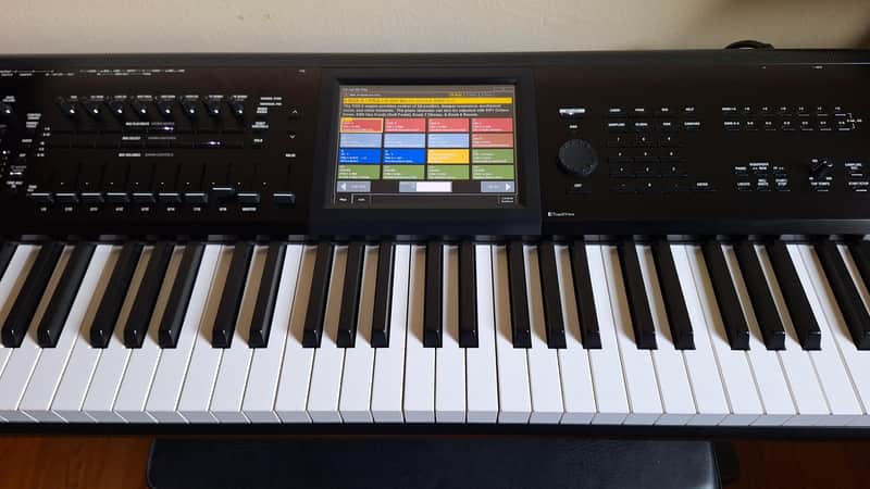Korg KRONOS 2 88-Key Digital Synthesizer Workstation 2014 - Present - Black/Wood image 1