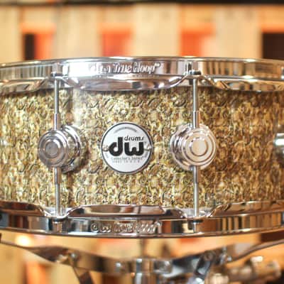 DW 5x14 Collector's Standard Maple Golden Boa Snare Drum - SO#1131904 - #2 image 1