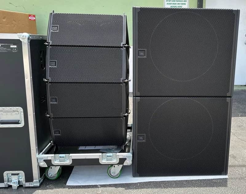 (4) JBL SRX906LA (2) SRX918S (1) SRX906LA Case Powered Loudspeaker System (THS) image 1