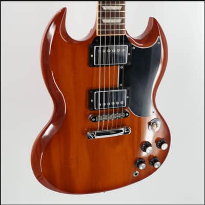 2013 Gibson SG Standard Natural Burst w/OHSC – Beautiful Grain, Original Warranty Card image 3