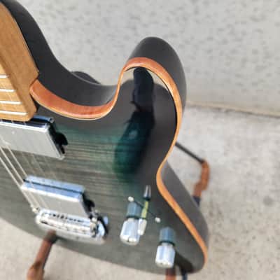 Ernie Ball Music Man USA Sabre HT - Yucatan Blue Ships World Wide image 7