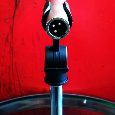 Vintage 1970's AKG D190E / D190ES dynamic cardioid microphone w mic clip 200 OHMS Low Z D1000E D330BT image 7