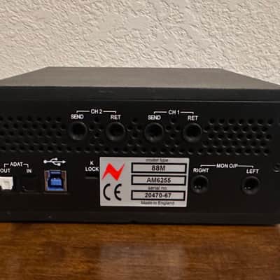 AMS Neve 88M USB Audio Interface 2022 - Present Black image 3