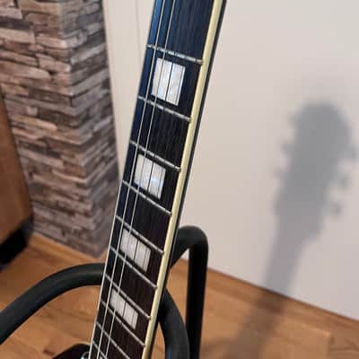 Epiphone Les Paul Custom Chrome Limited Edition – 2009 – EMG HZ – Ebony image 6