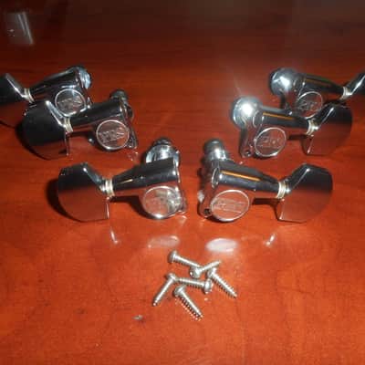 PRS Phase II Locking Tuning Keys (6) - CHROME, #ACC-4373 image 1