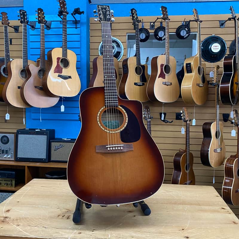 Simon & Patrick Cedar Sunburst High Gloss 6 CW SB HG Acoustic