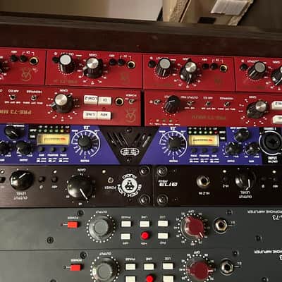 ART TPS II 2-Channel Tube Microphone Preamp 2011 - Present - Blue image 5