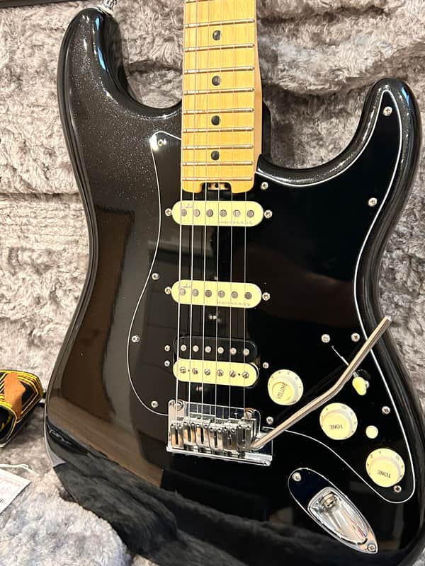 Fender American Elite HSS Stratocaster 2013 - Mystic Black