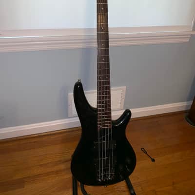 Ibanez Made in Japan SDGR 5 String Sound Gear Bass Guitar 1998 Black image 2