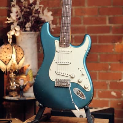 K-Line Springfield S-Style Electric Guitar - Lake Placid Blue #060018 image 4