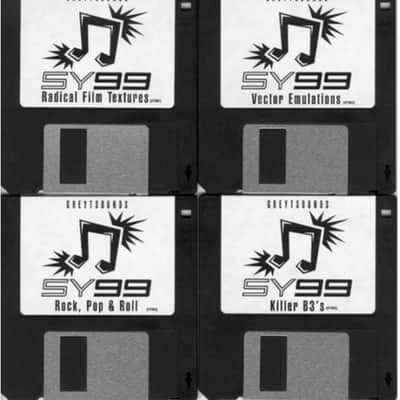 Yamaha SY99 Synth Patches - 4 Disk Set