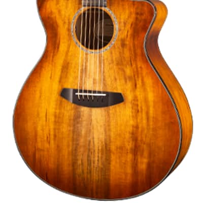 Breedlove Pursuit Exotic Concerto CE Myrtlewood - Myrtlewood 2021 Prairie Burst Gloss image 1