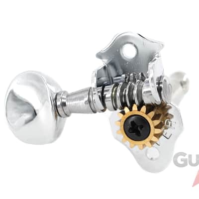 Grover V98CM Vintage Sta-Tite 3x3 Guitar Tuners Tuning Machines, Set of 6 image 2