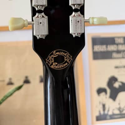 8.8 lbs! Gibson Les Paul Deluxe 30th Anniversary 1999 - Ebony Black, Limited Edition image 10