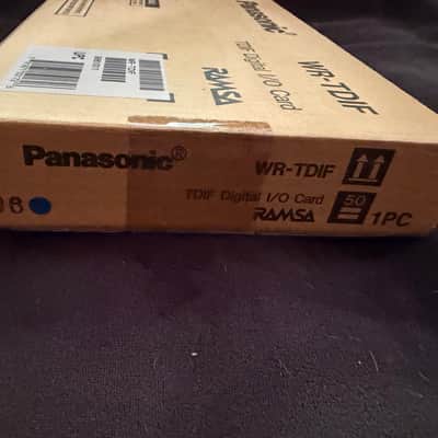Panasonic WR-TDIF Digital I/O Card Ramsa DA7 Mixer Made in Japan NOS image 4