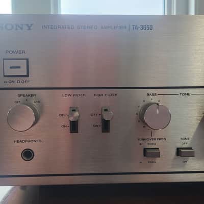 Sony TA-3650 - 1976-79 - Brushed Aluminum image 4
