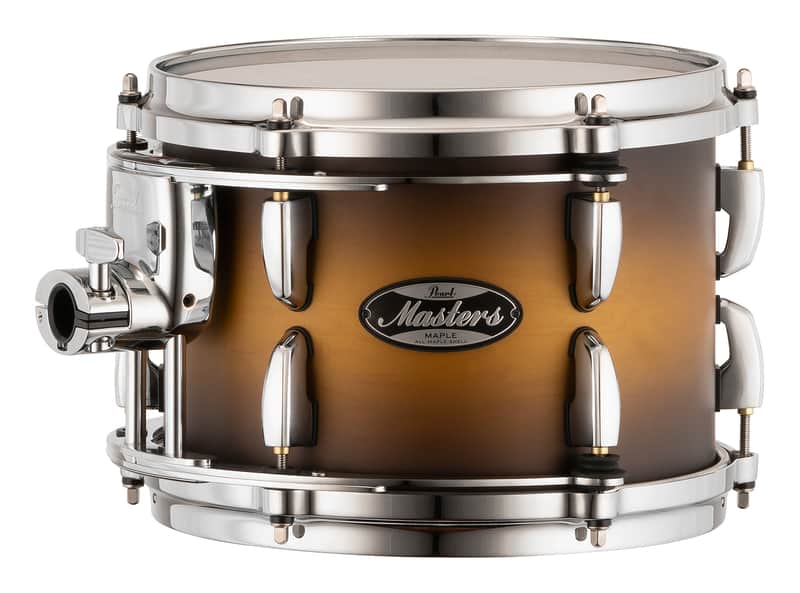 Pearl Masters Maple 10x7" Matte Olive Burst Premium Lacquer #831 Rack Tom Tom Drum w/Standard Mount | WorldShip | NEW | Authorized Dealer image 1