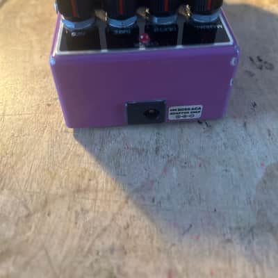 Boss BF-2 Flanger (Green Label) Vintage 1987 Purple image 2
