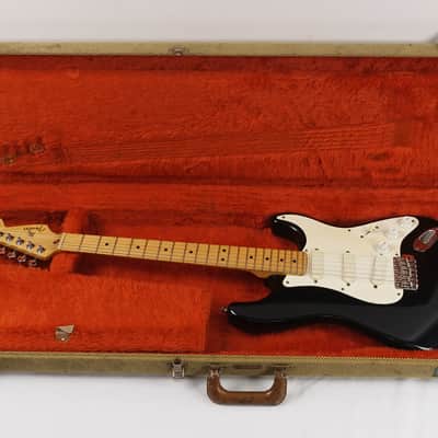 1991 Fender Eric Clapton Signature “Blackie” Black Stratocaster with Tweed Case image 11