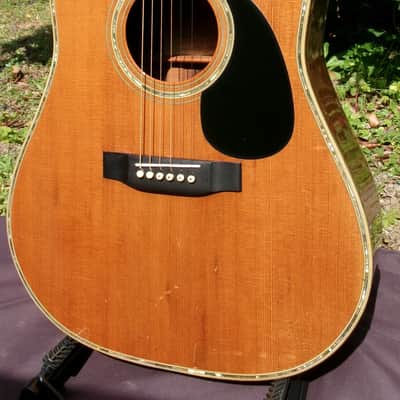K Yairi YW-1000 Hand Crafted B. Rosewood Jacaranda Japan Vintage 1974 with Low Action image 2
