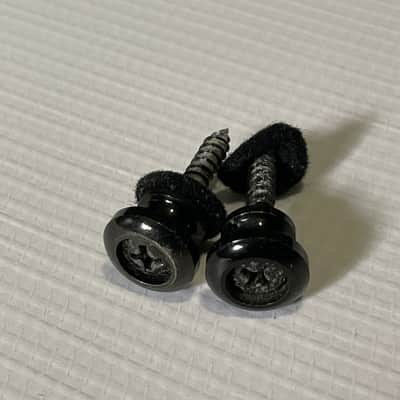 2000's Era Indonesian Ibanez RG & S Series Black Strap Buttons image 2