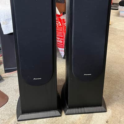 Pioneer SP-FS52 High-End 2-Way Floor Standing Speakers Andrew Jones - Black image 1
