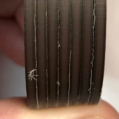 Gibson Vintage BROWN NOS Les Paul Switch Cover Cavity Plate 1960’s-70’s? Brown image 5