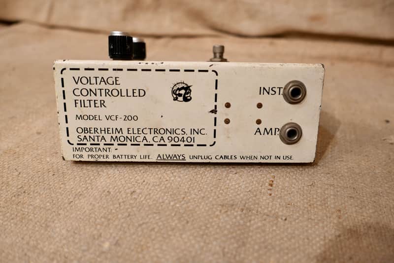 1976 Oberheim VCF-200 Voltage Controlled Filter | Reverb Slovakia