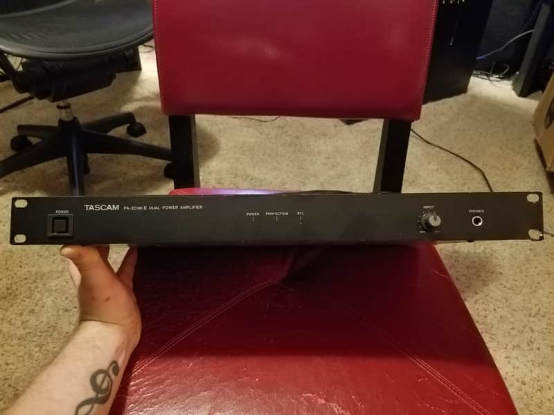 Tascam PA-20 Mkii Dual Power Amp | Reverb