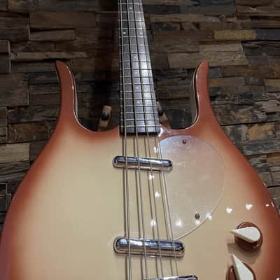 Danelectro Longhorn Bass - Copper Burst imagen 3