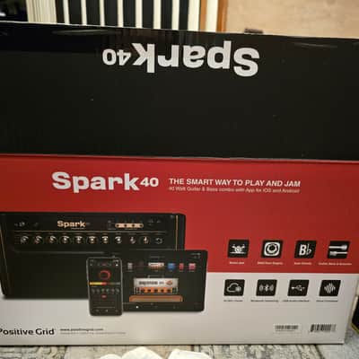 Positive Grid Spark 40 40-Watt 2x4" Modeling Guitar Combo 2020 - Present - Black image 5
