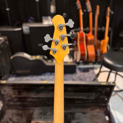 Lakland USA Classic 55-Dual J  5-String Bass Rosewood Fretboard Sunburst finish image 10