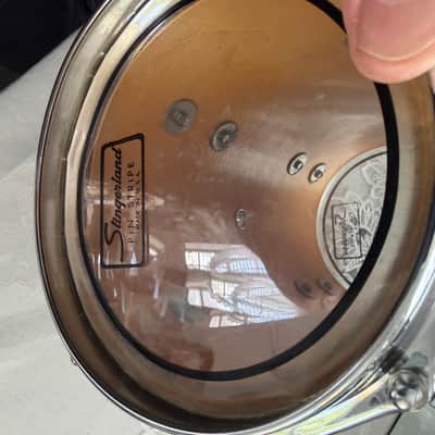 Slingerland Magnum 1979 Silver Mist Power toms 6x10, 8x10 w/Stand XLNT Cond! image 17