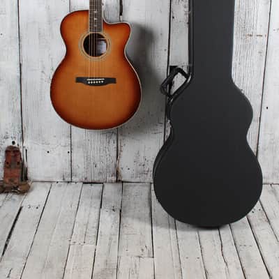 PRS Angelus SE A40E Acoustic Electric Guitar Tobacco Sunburst w Hardshell Case image 2